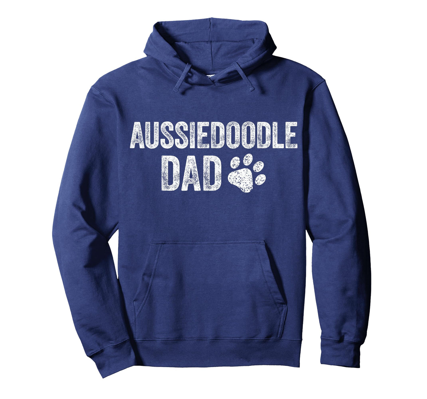 Retro Aussiedoodle Dad Papa Father's Day Aussie Doodle Lover T-Shirt