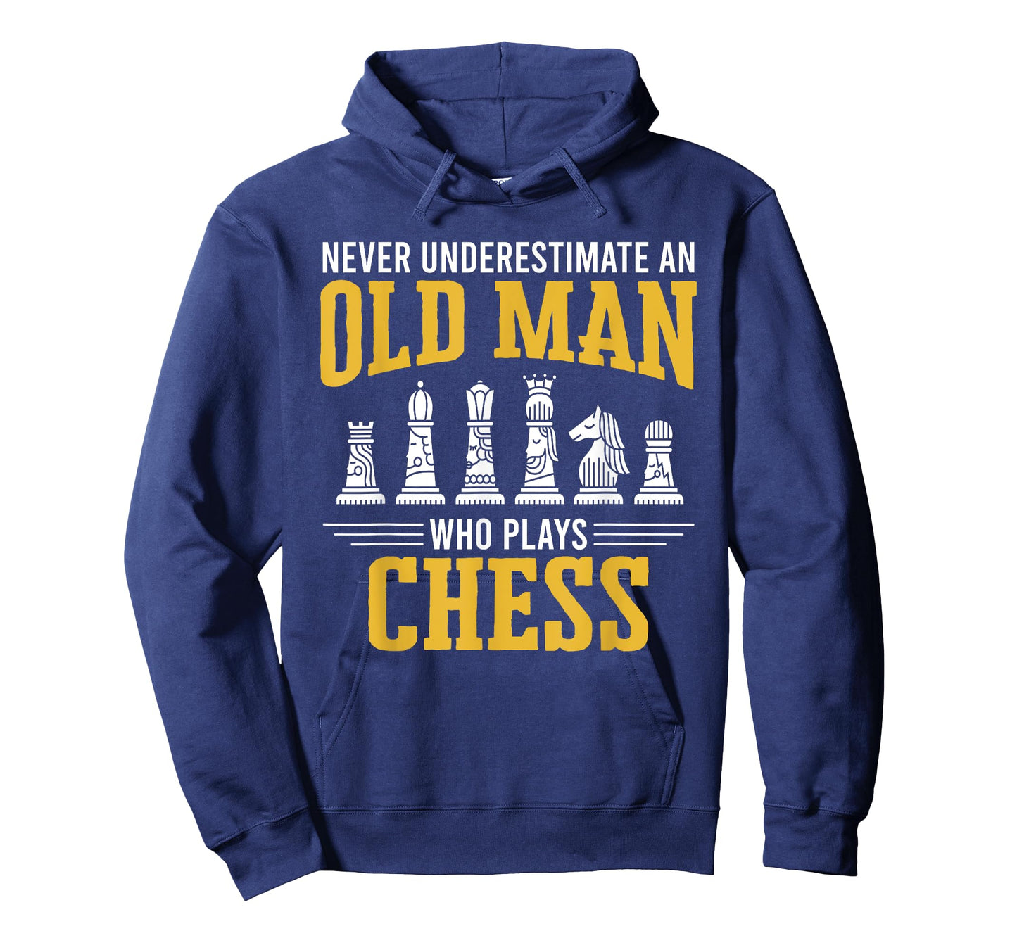 Old Man Who Plays Chess Chess Player Chess T-Shirt