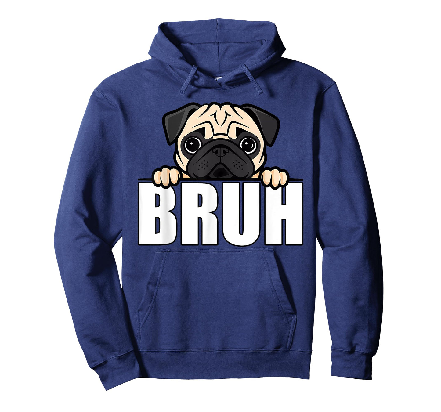 Funny Pug Bruh Cute Puppy Dog Lover Men Boys Kids T-Shirt