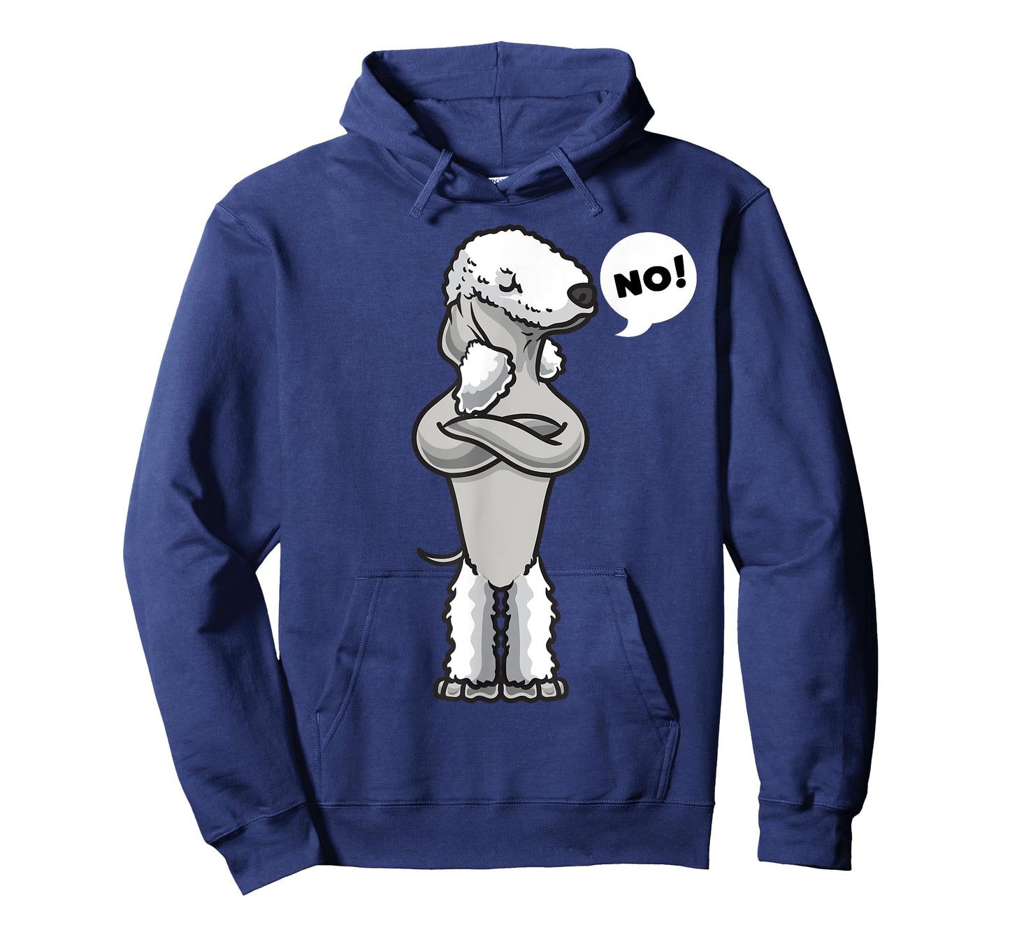 Stubborn Bedlington terrier Dog funny T-Shirt