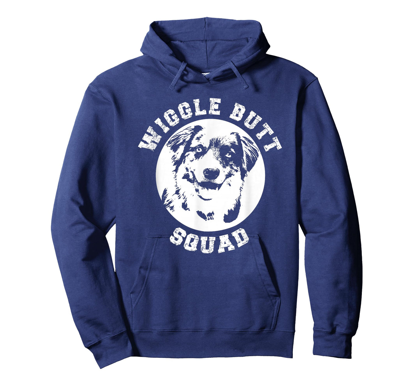 Funny Australian Shepherd Wiggle Butt Squad for Aussie Mom T-Shirt