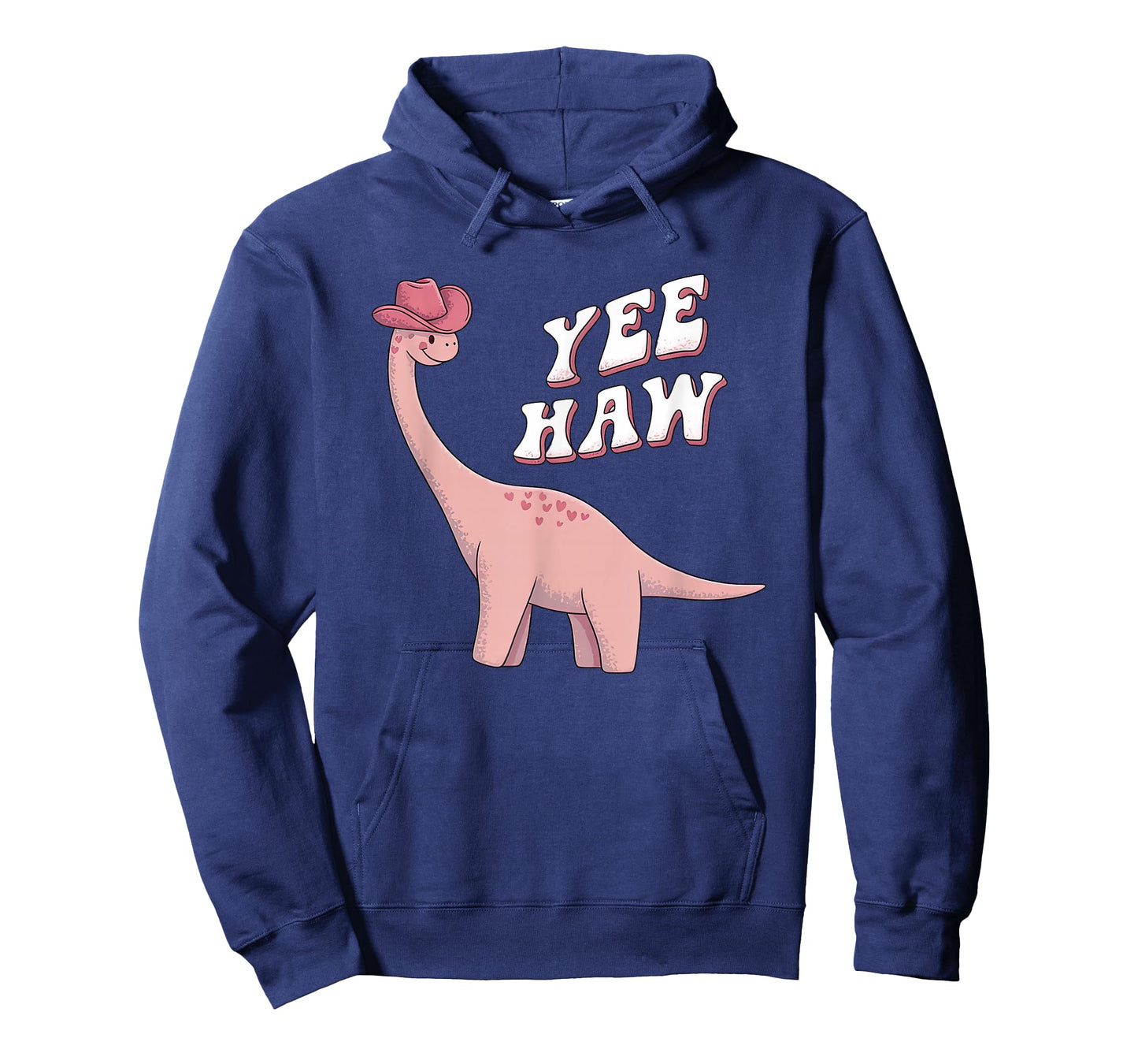 Cute Cowboy Dinosaur Yeehaw Pink Western Cowgirl Country T-Shirt