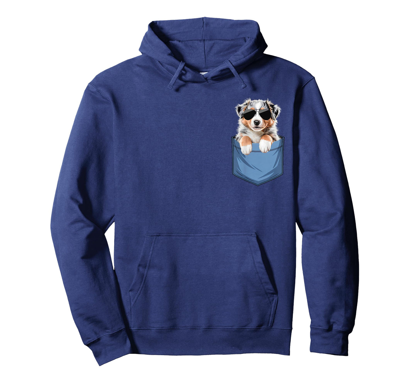 Cute Pocket Australian Shepherd Lover Dog Mom T-Shirt