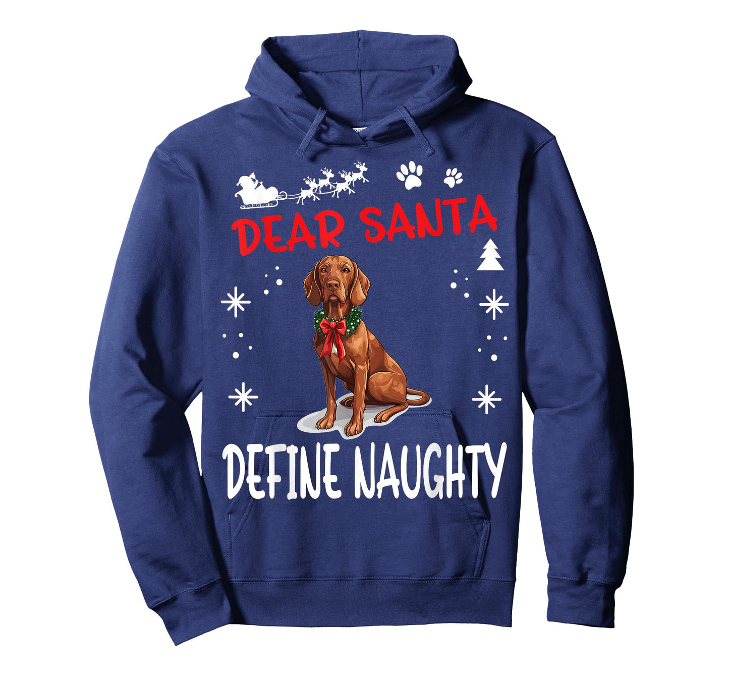 Cute Redbone Coonhound Dog Christmas Dear Santa Define T-Shirt for Men Women Kids