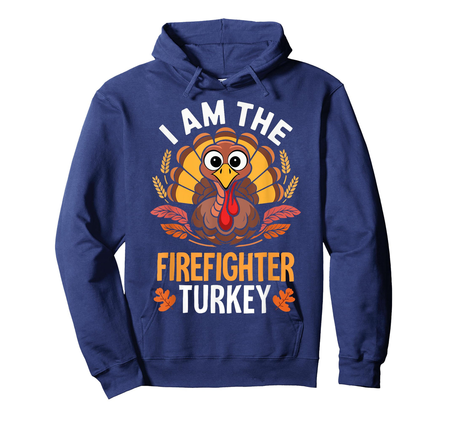 Thanksgiving I'm The Firefighter Turkey Matching T-Shirt