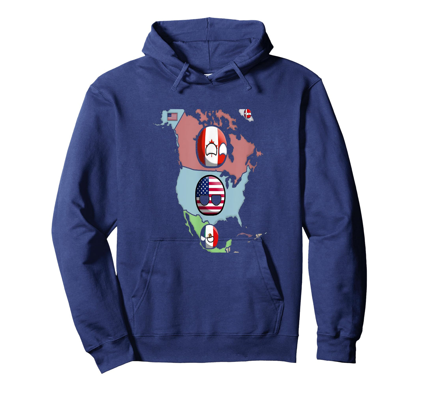 Countryballs north america countries T-Shirt