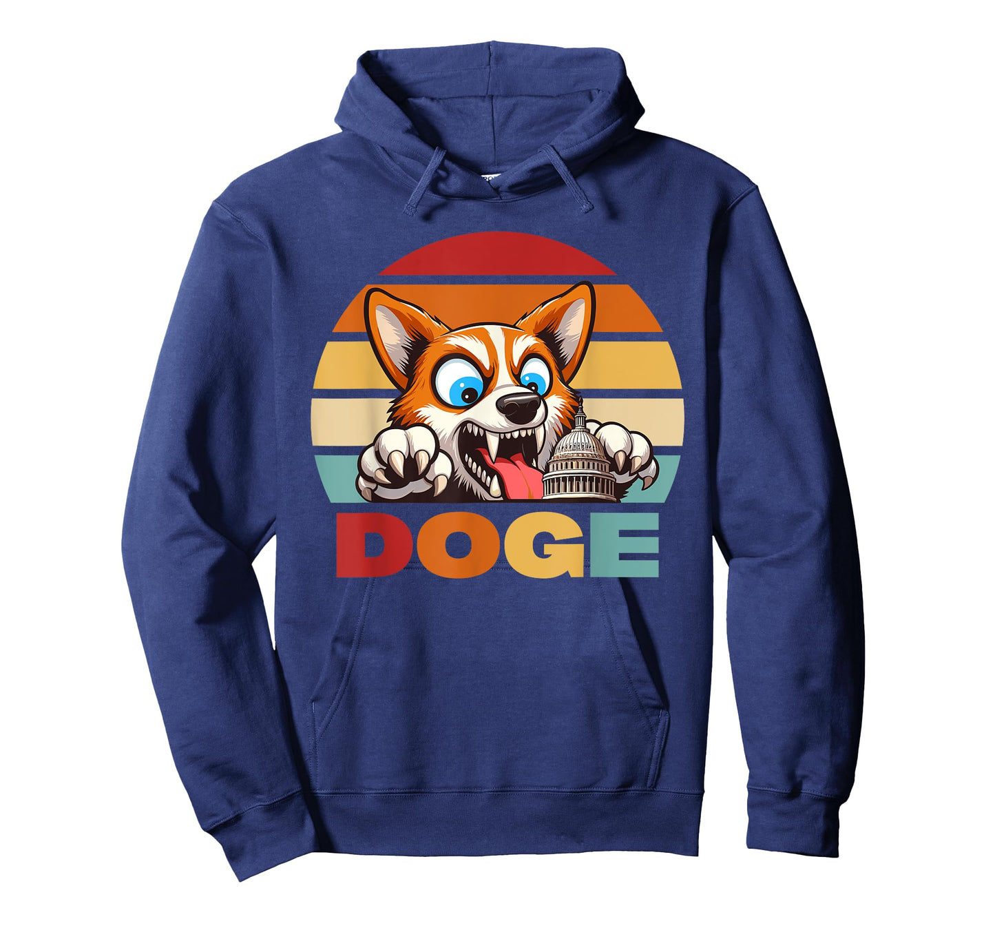 Funny Shiba Inu Sunset Doge Dog Men & Women T-Shirt