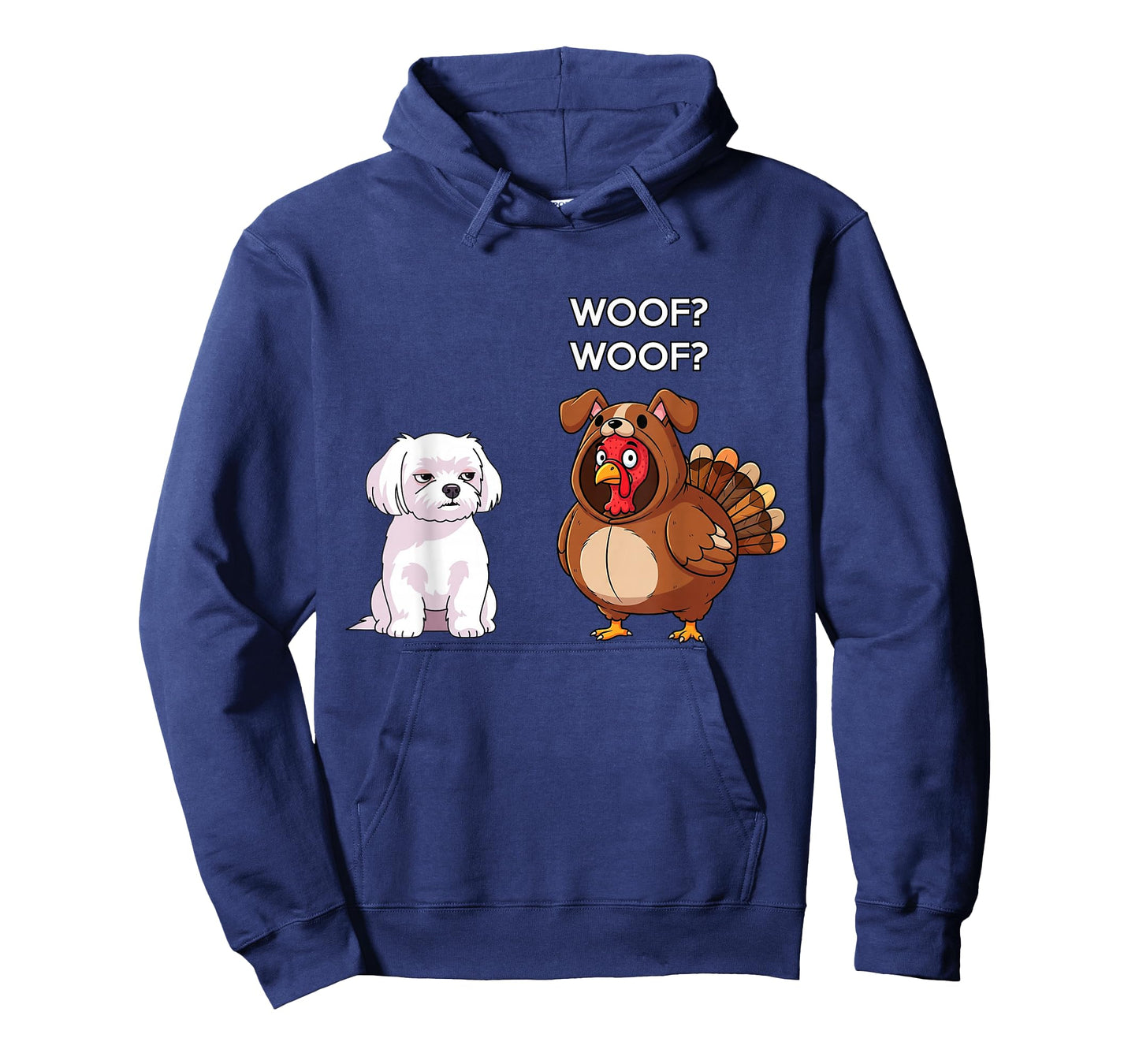 Funny Thanksgiving Maltese and Turkey T-Shirt