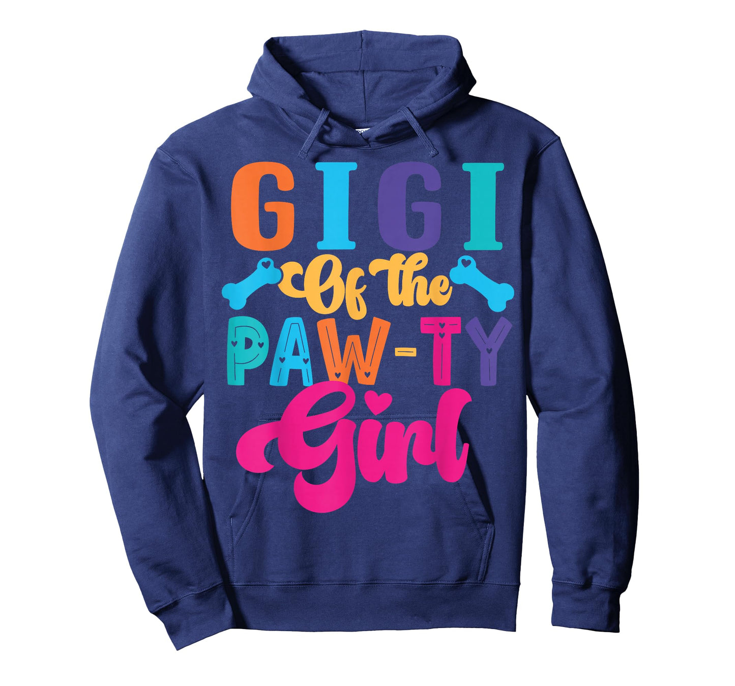 Gigi Of The Birthday Girl Dog Paw Family Matching Party T-Shirt