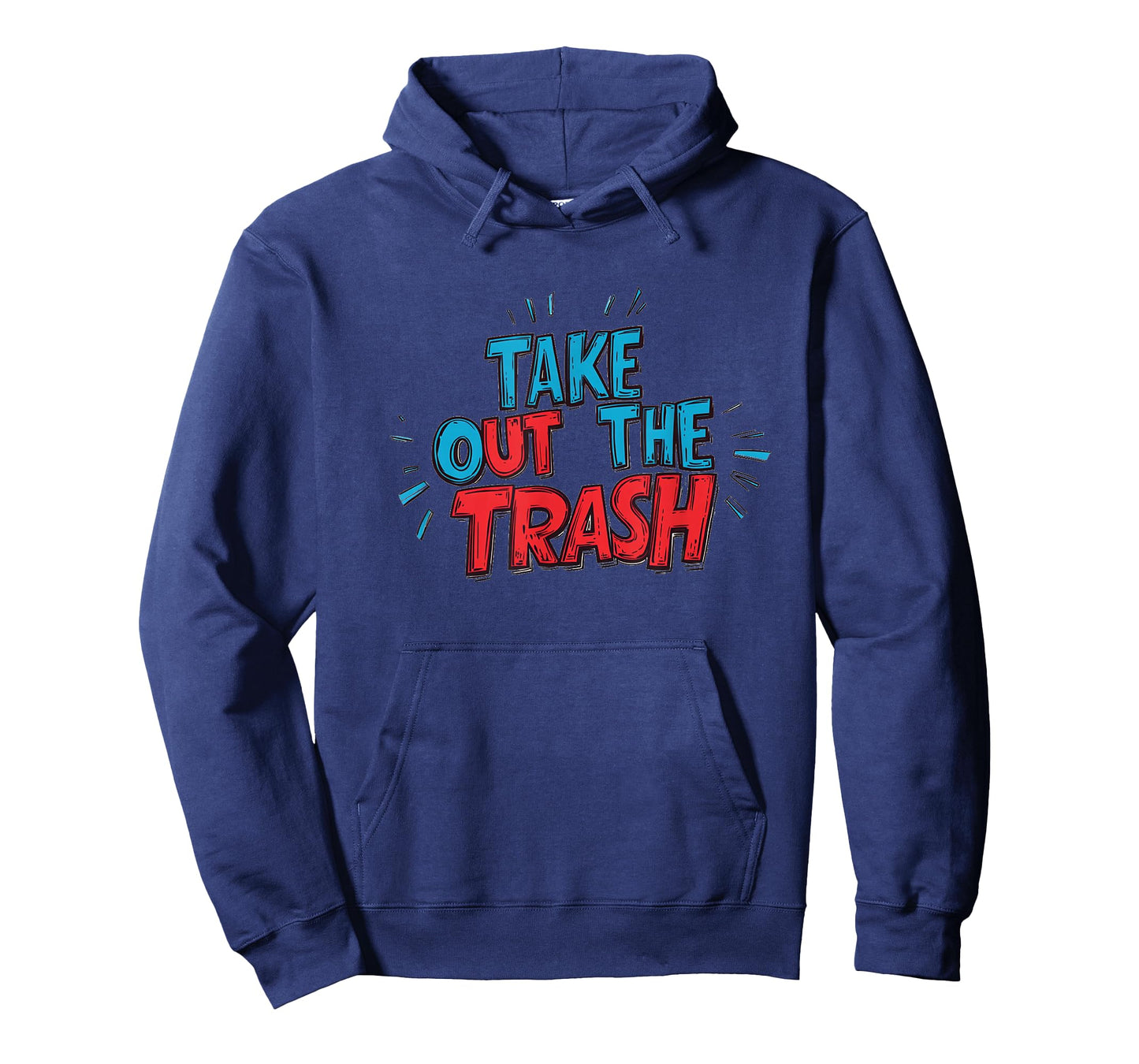 Pretty Take Out The Trash Statement Emblem T-Shirt