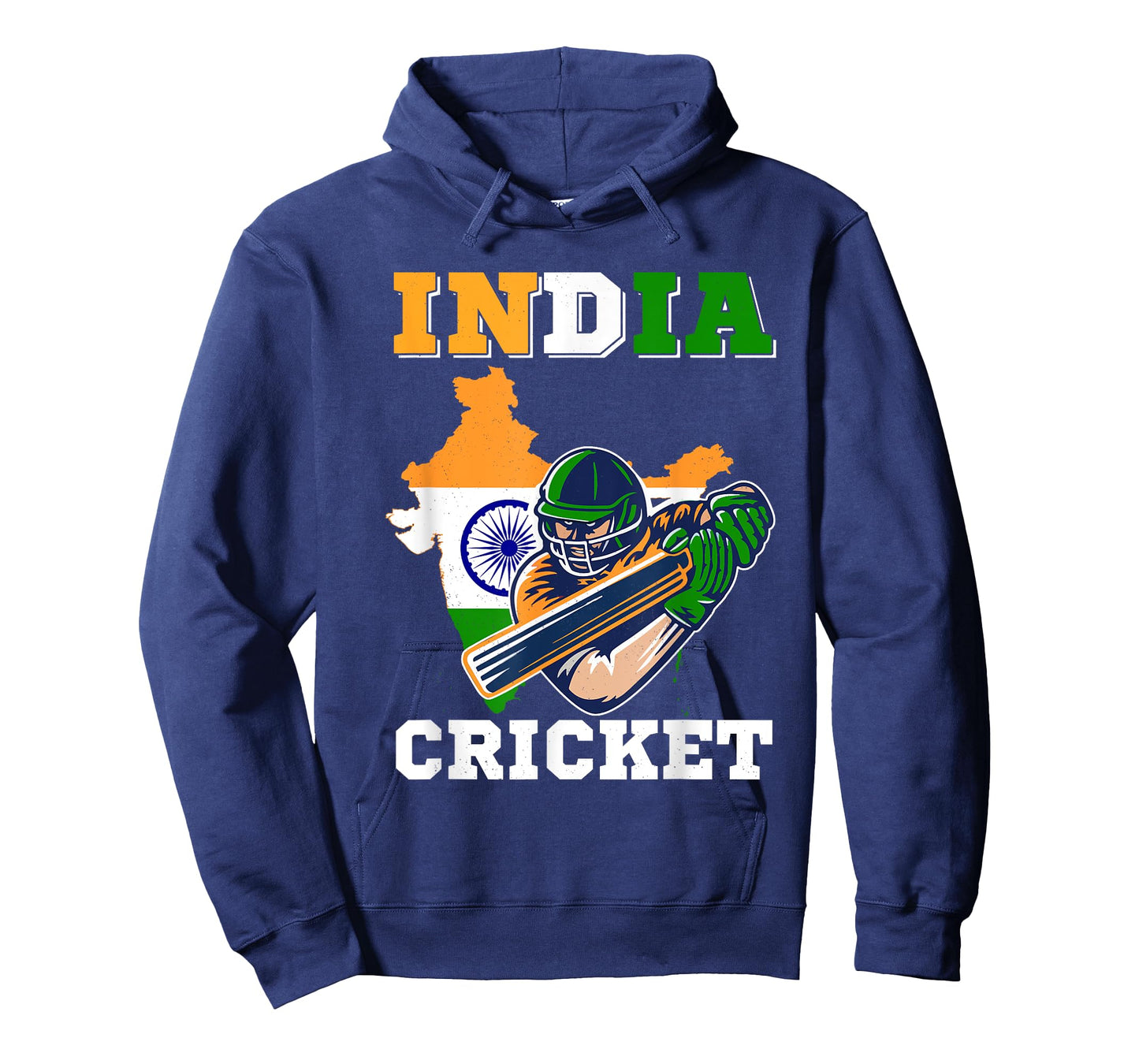 India Cricket Player Flag Jersey Indian Sports T-Shirt