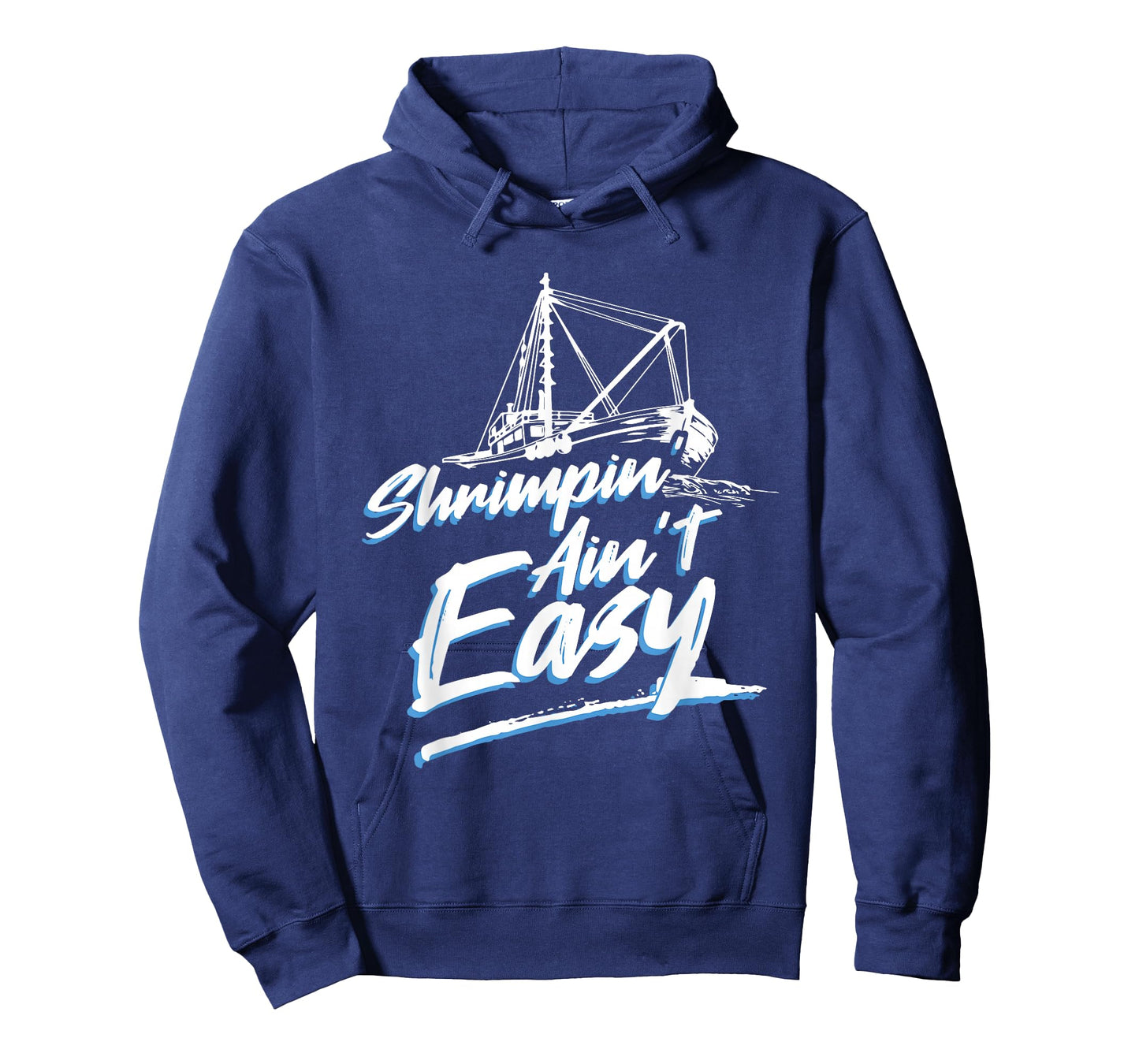 Shrimpin Ain't Easy Shrimp Boot Captain T-Shirt T-Shirt