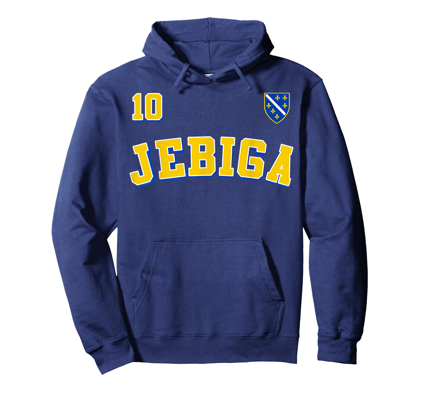 JEBIGA Bosnian Flag Pride of Bosnia and Herzegovina Funny T-Shirt