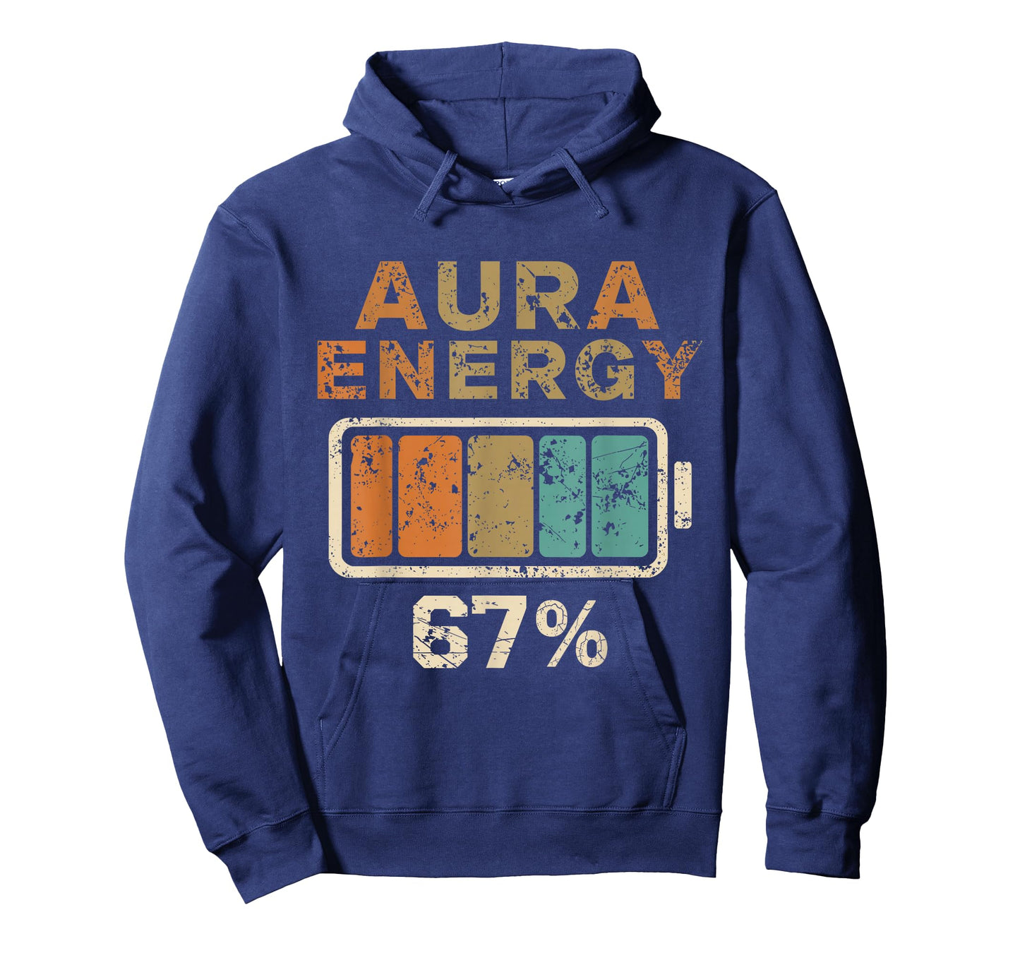Aura Energy at 67 Six Seven Funny Gen Alpha Slang Meme T-Shirt