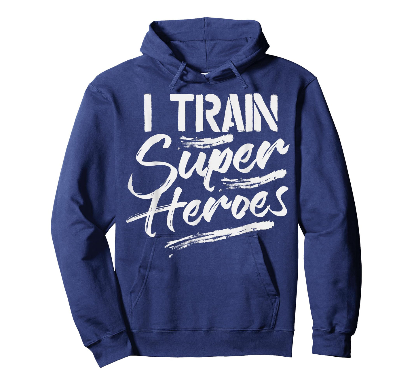 I Train Super Heroes Shirt Funny Dad Mom Coach Gift Teacher T-Shirt