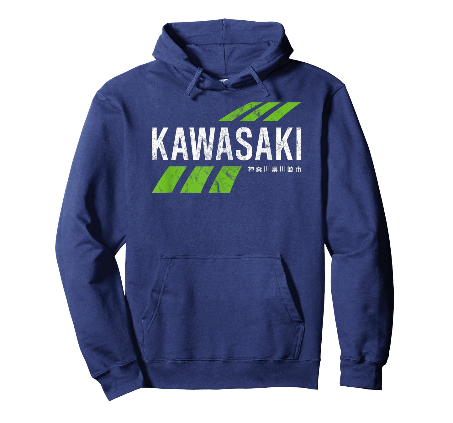 Retro Vintage KAWASAKI Green City for Men or Women T-Shirt