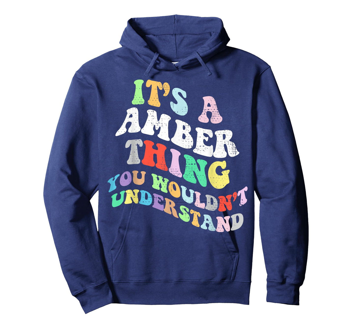 Retro Groovy Its a Amber Thing You Wouldnt Understand T-Shirt