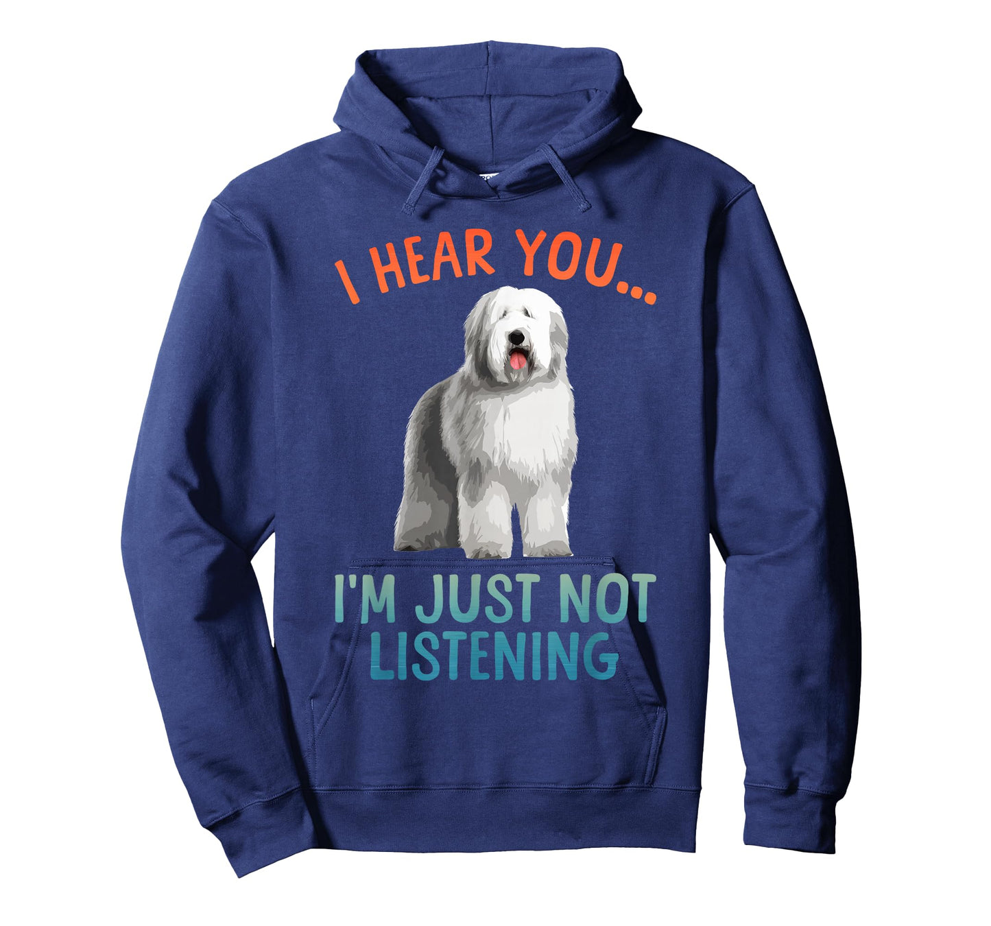 Funny Old English Sheepdog Art for Men Women Sheep Dog Lover T-Shirt