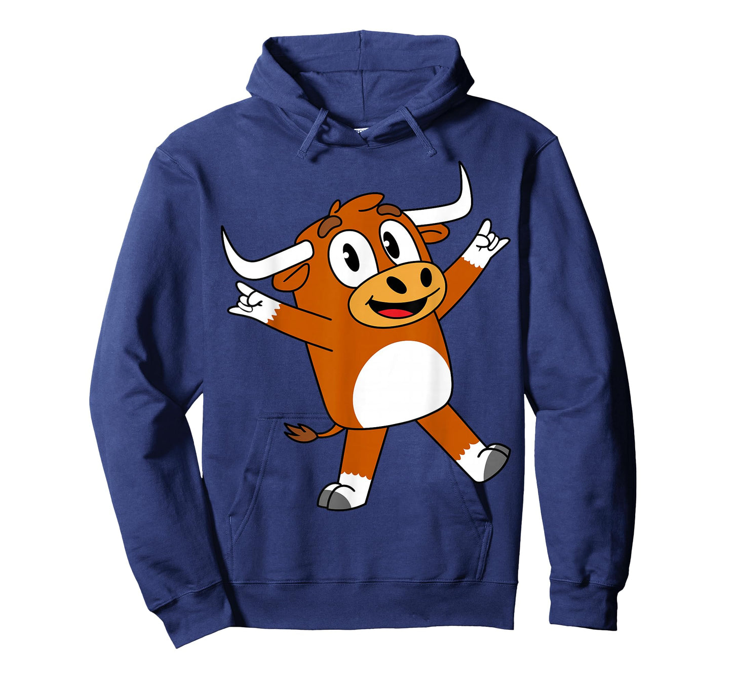 Funny Cartoon Bull for Youth Toddler Kids Boys Girls T-Shirt
