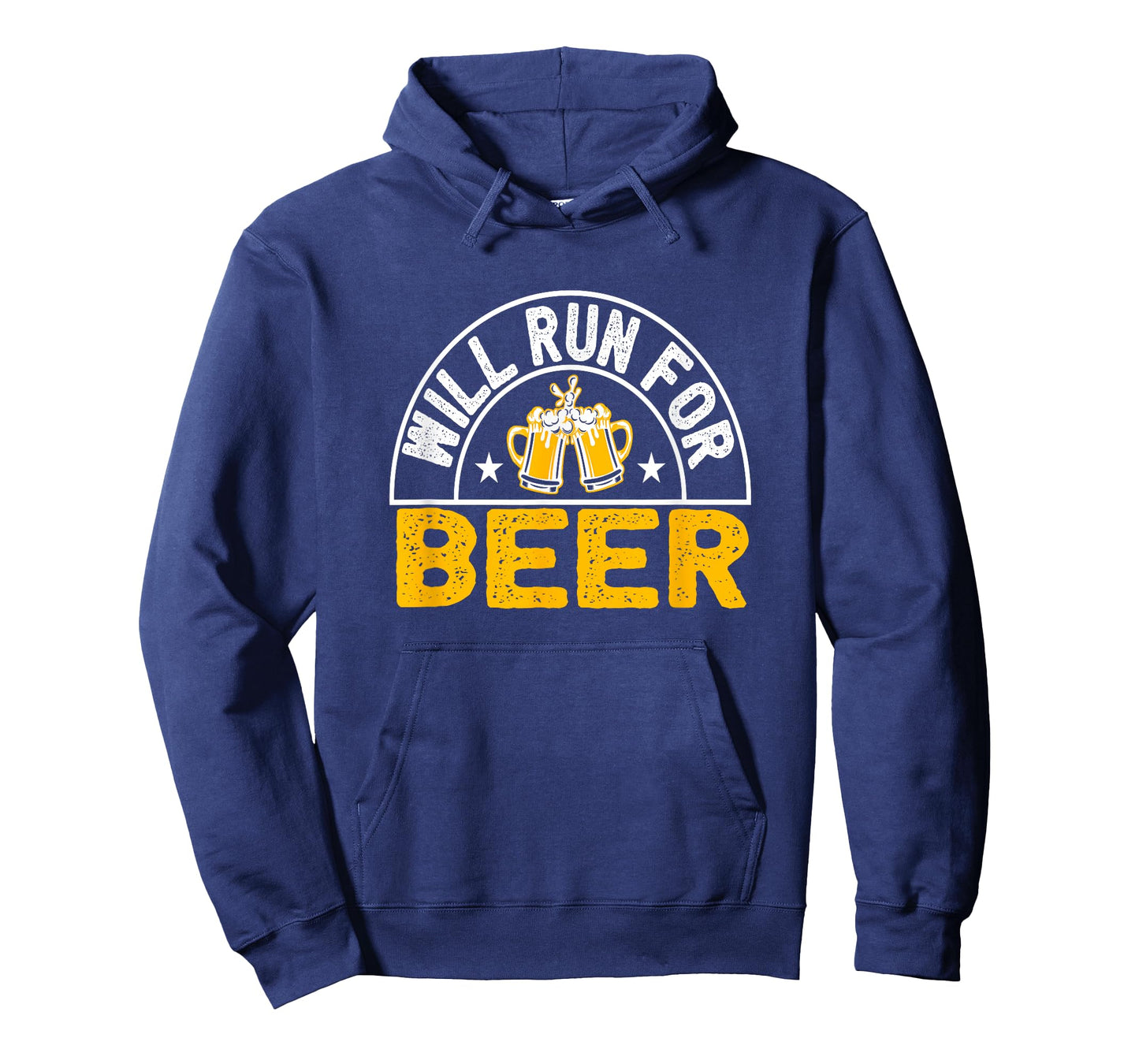 Will Run For Beer funny runner beer drinking T-Shirt