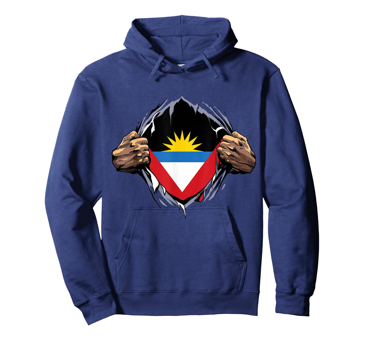 Antigua and Barbuda Shirt Super Antigua Flag Antiguan Roots T-Shirt