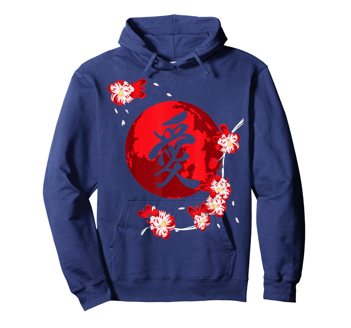 Cherry Blossom Flower Japanese Kanji Vintage Sakura Festival T-Shirt