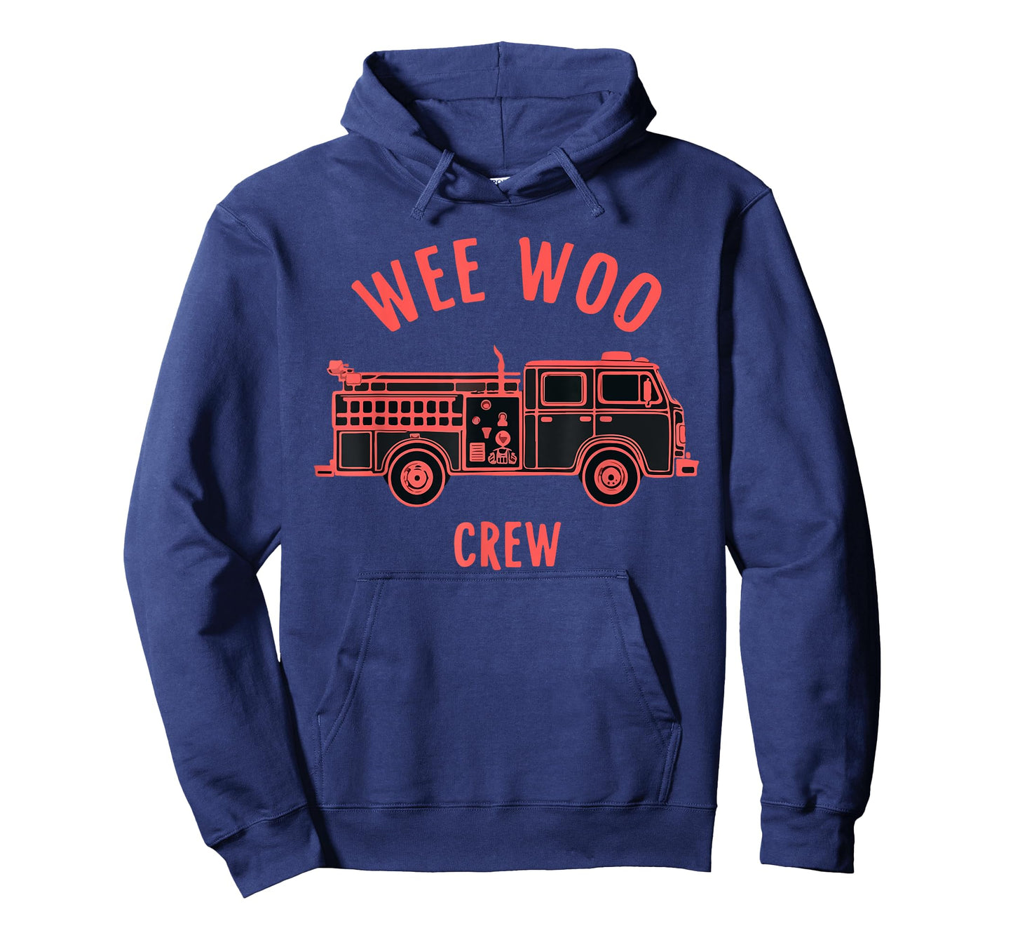 Funny Fire Truck Wee Woo Crew Firetruck Lover Men Women Kids T-Shirt