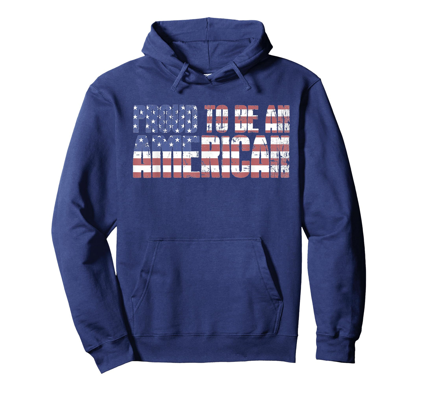 Proud To Be An American July 4th USA Flag Patriotic Graphic T-Shirt