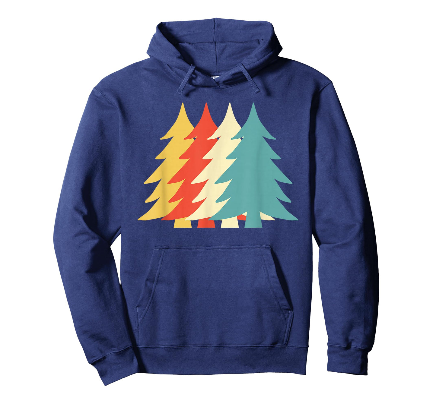 Vintage Christmas Tree Classic Retro Holiday Vibes Pinetree T-Shirt
