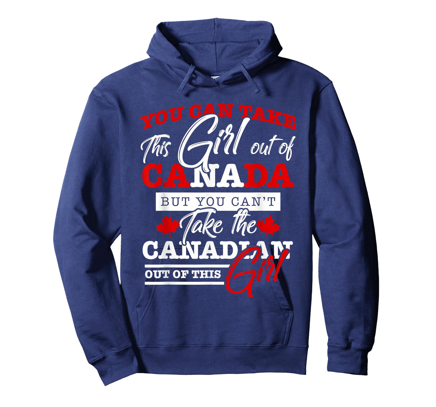 Canadian Girl Women Gifts Maple Leaf Canada T-Shirt
