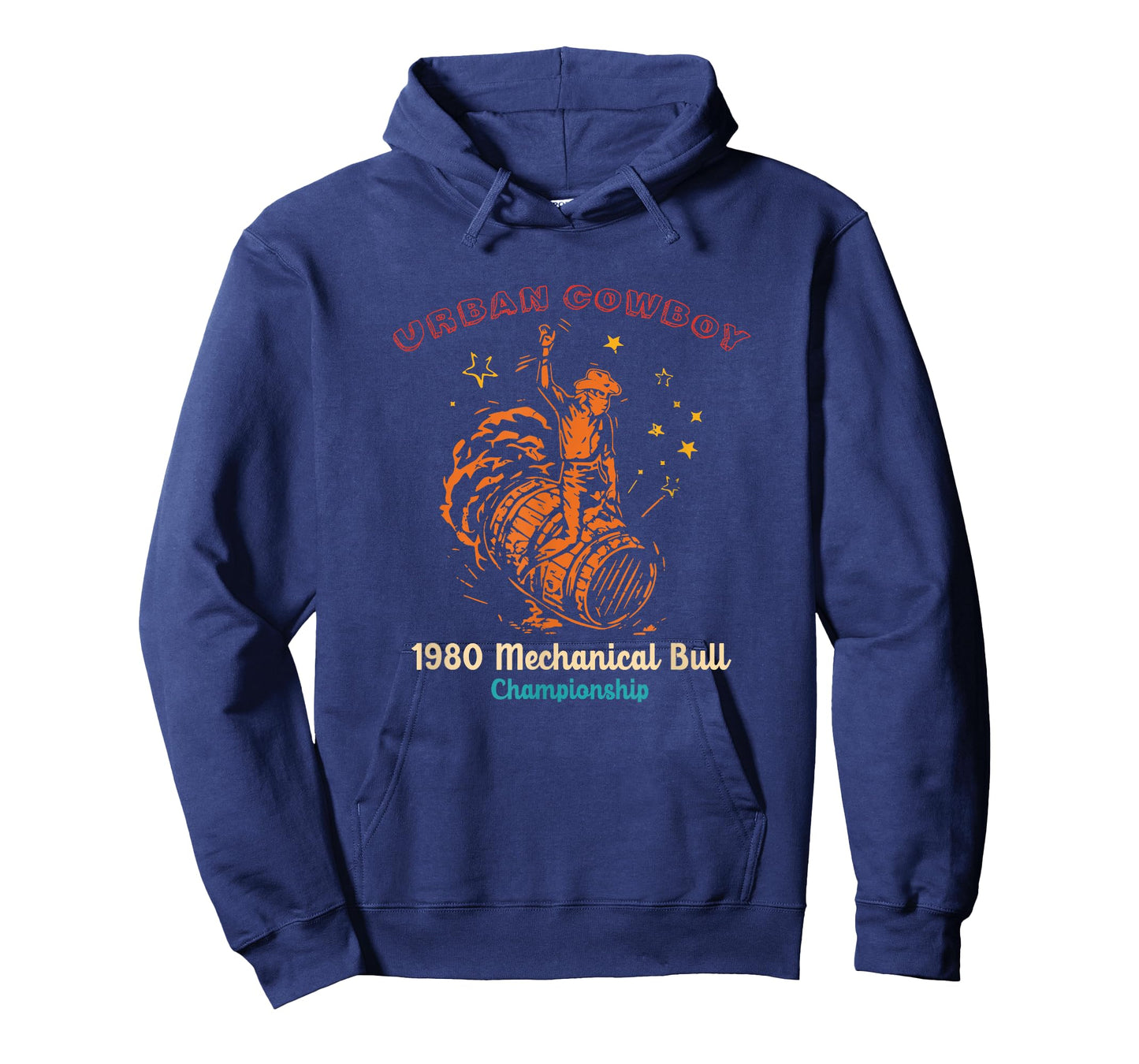 Urban-Cowboy 1980 Mechanical Bull Championship Design T-Shirt
