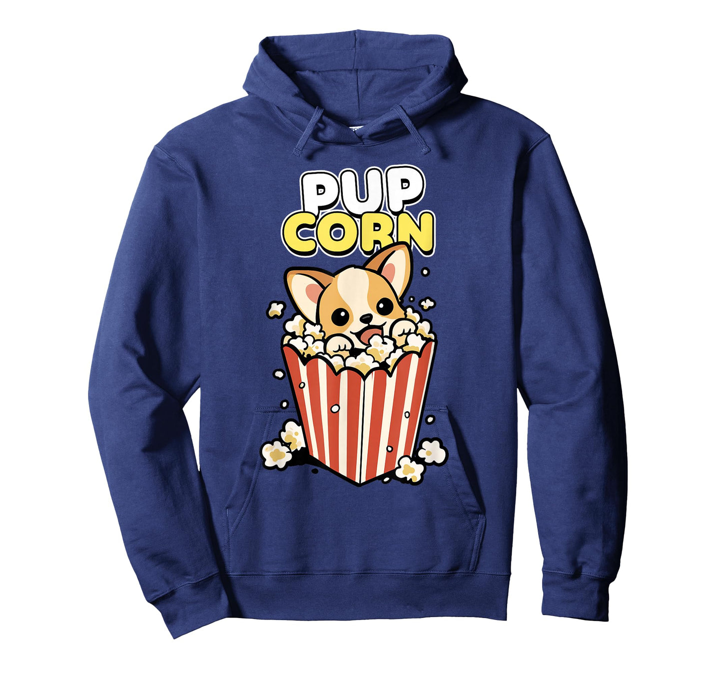 Pupcorn Dog in Popcorn Pun Cute Movie Snack Art T-Shirt