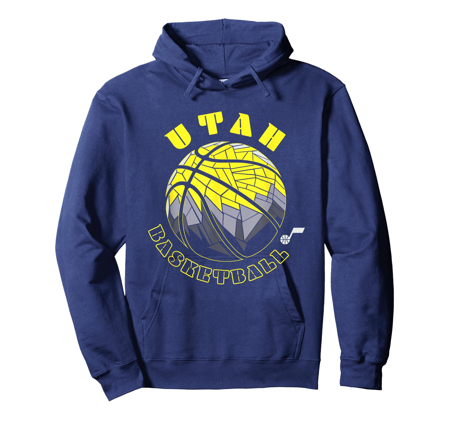 NBA Utah Jazz Neon Prism Basketball T-Shirt