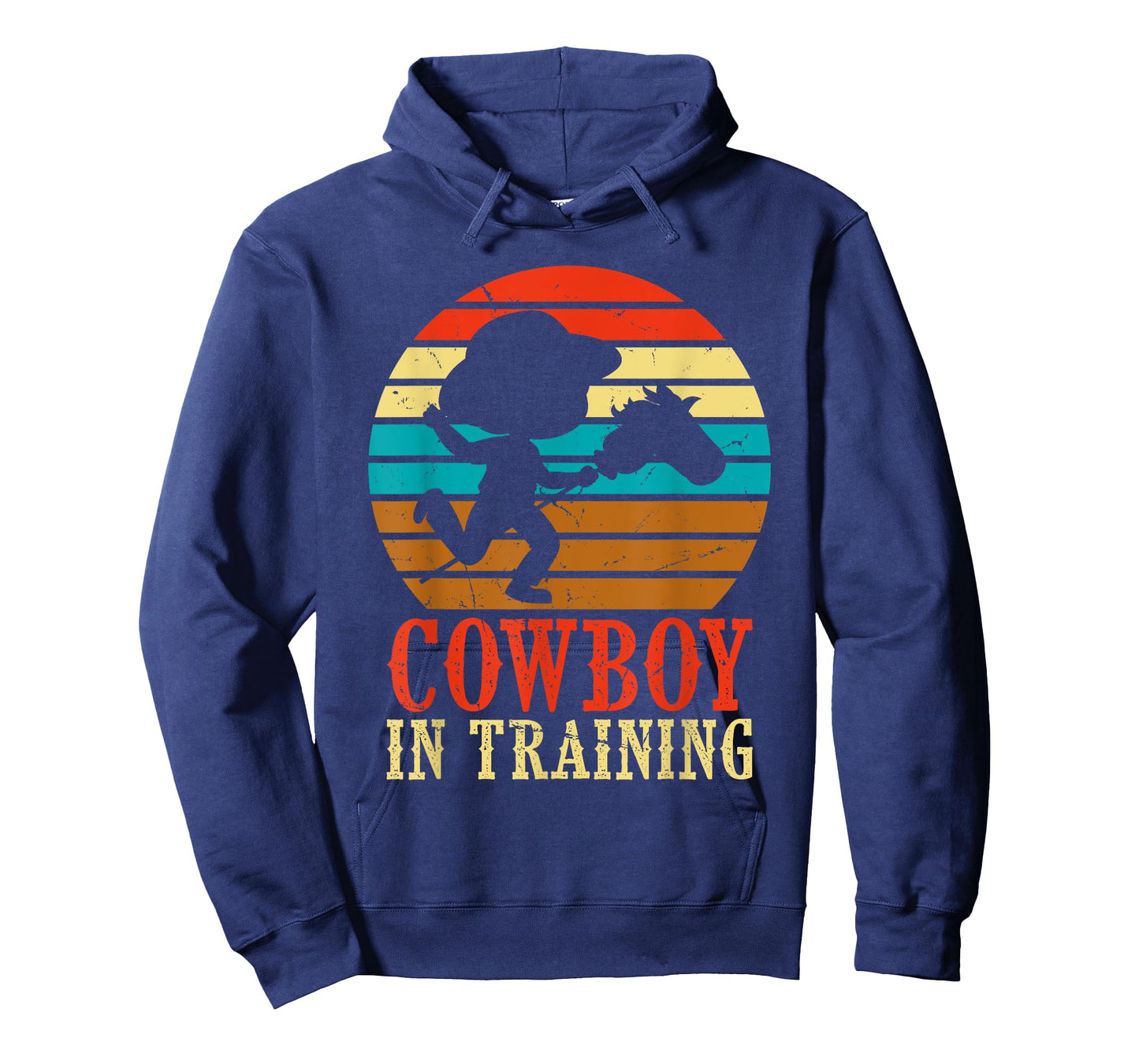 Kids Cowboy in Training Cute Future Rodeo Boy Wooden Horse T-Shirt
