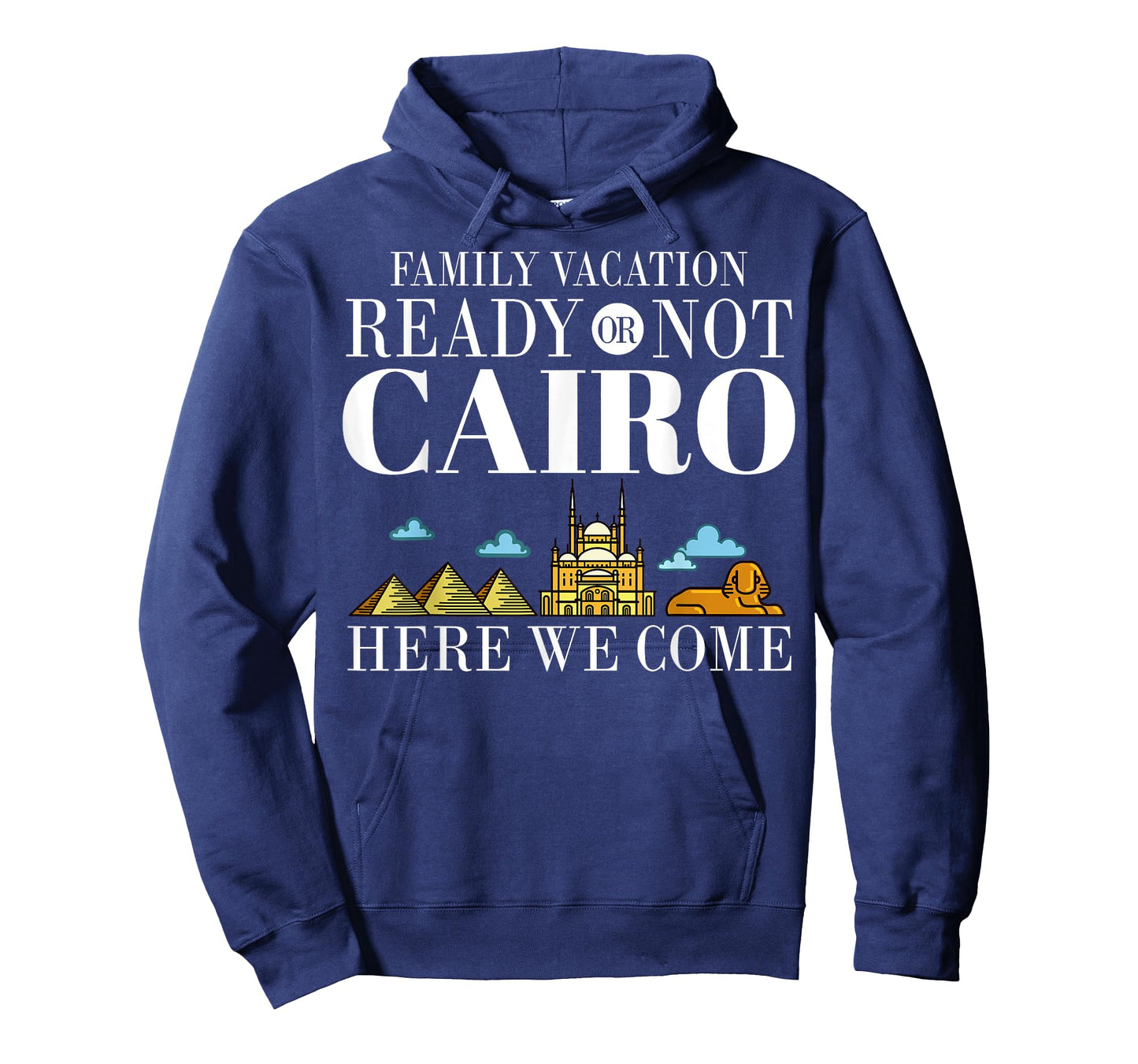 Cairo Egypt City Trip Skyline Map Travel T-Shirt