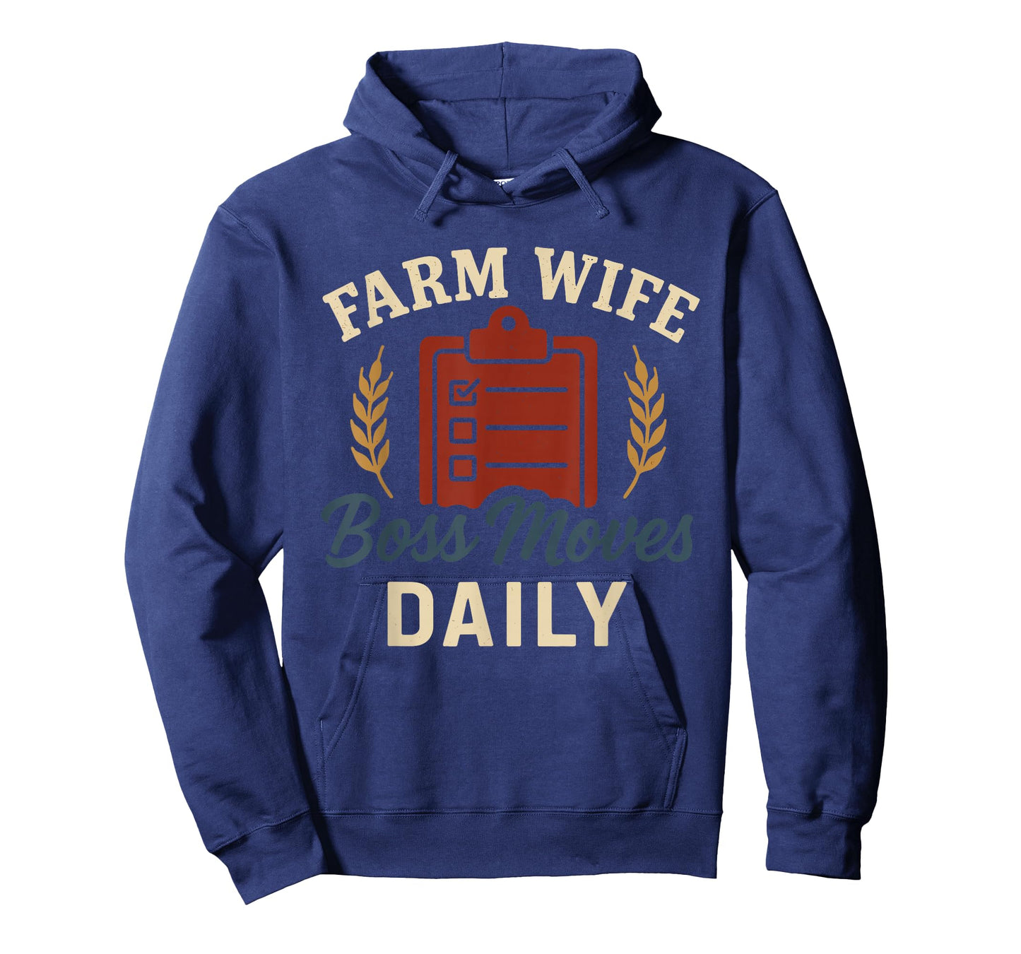 Farm Wife Boss Funny Country Mom Rural Family Humor T-Shirt