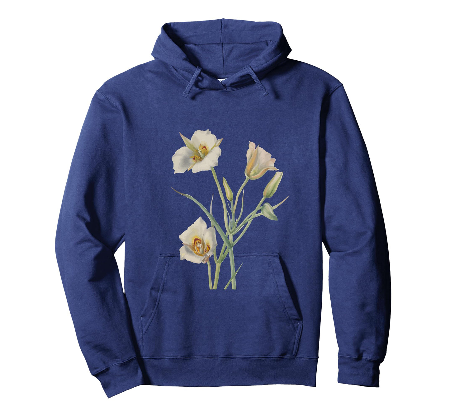 Sego Lily Botanical Art Vector Design T-Shirt
