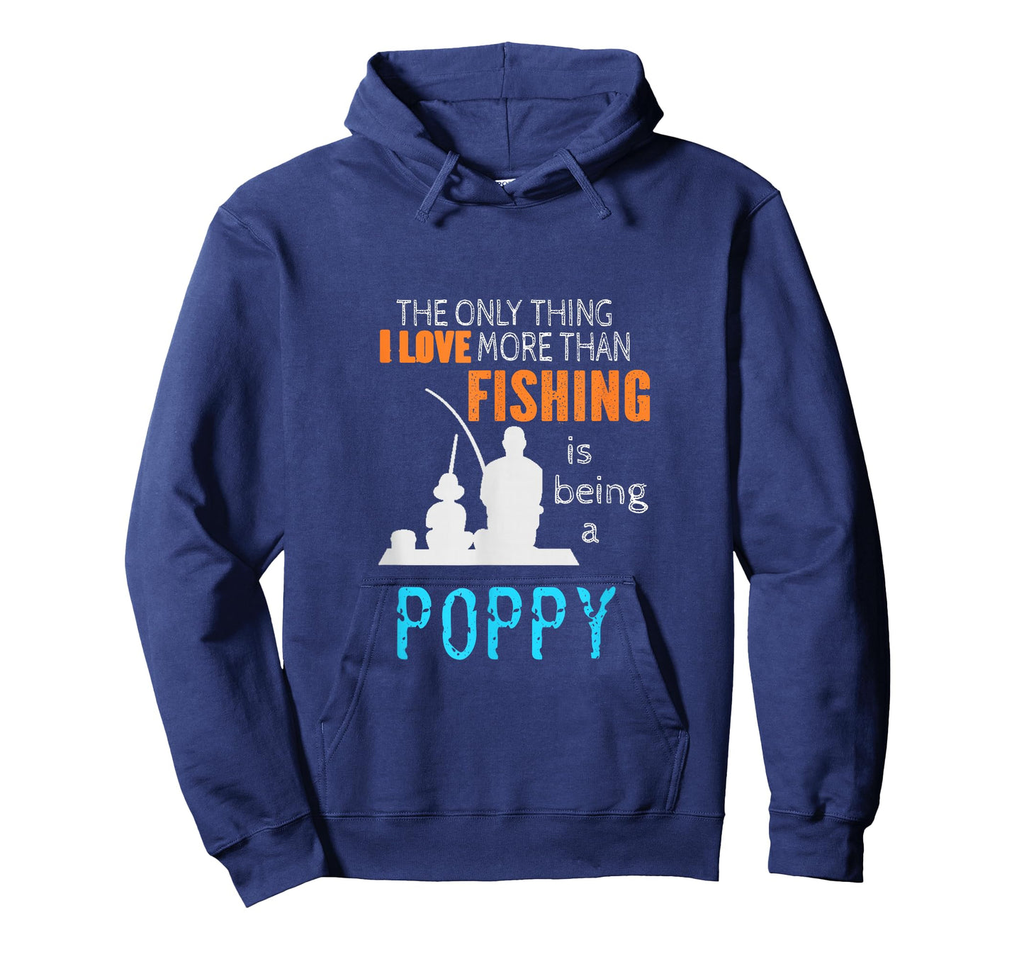 More Than Love Fishing Poppy Special Grandpa T-Shirt