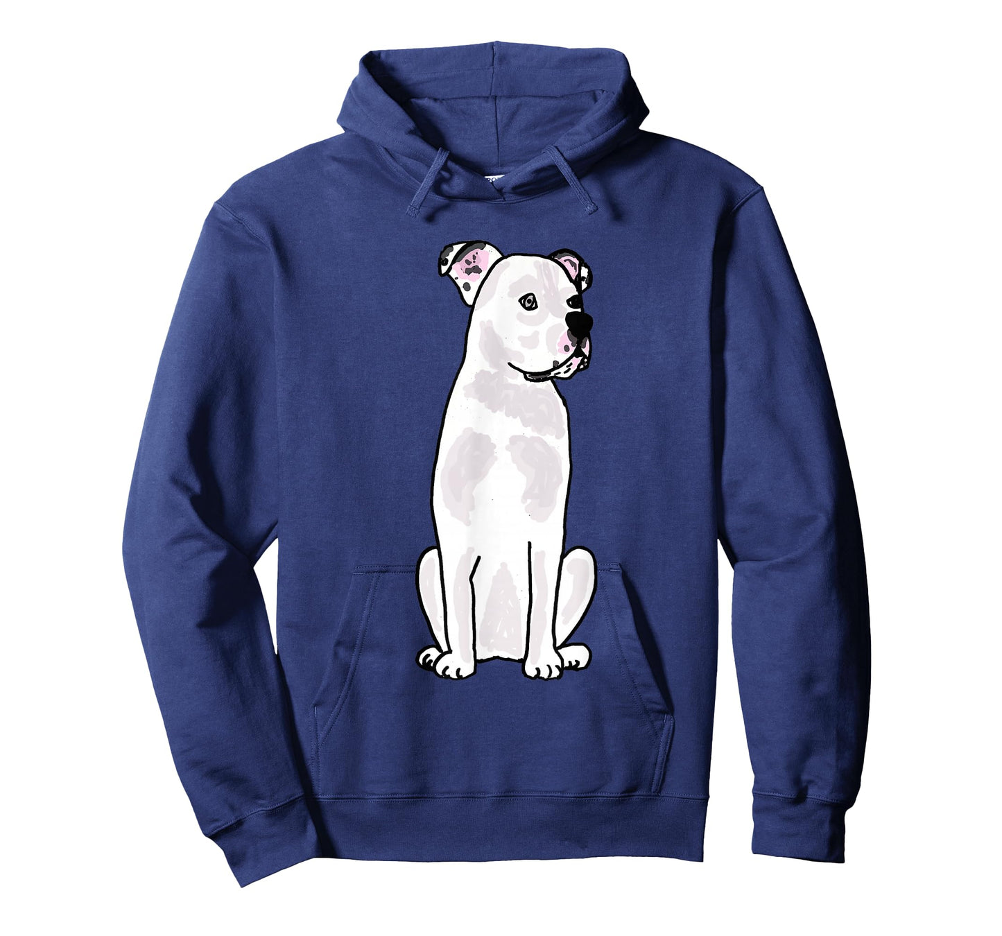 Smiletodaytees Cool White American Bulldog T-shirt T-Shirt