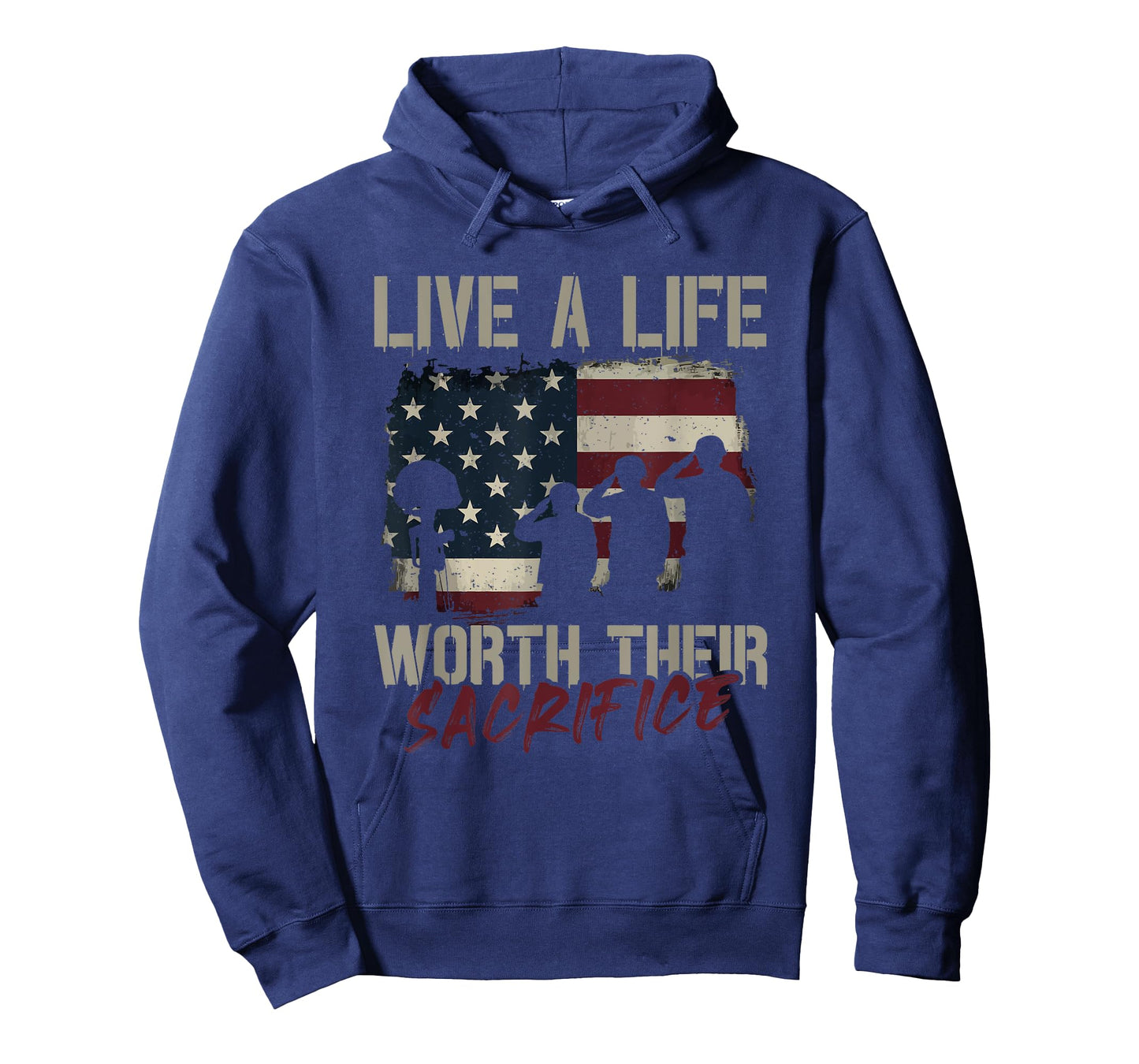 Live a Life Worth Her Sacrifice - Veterans Day T-Shirt