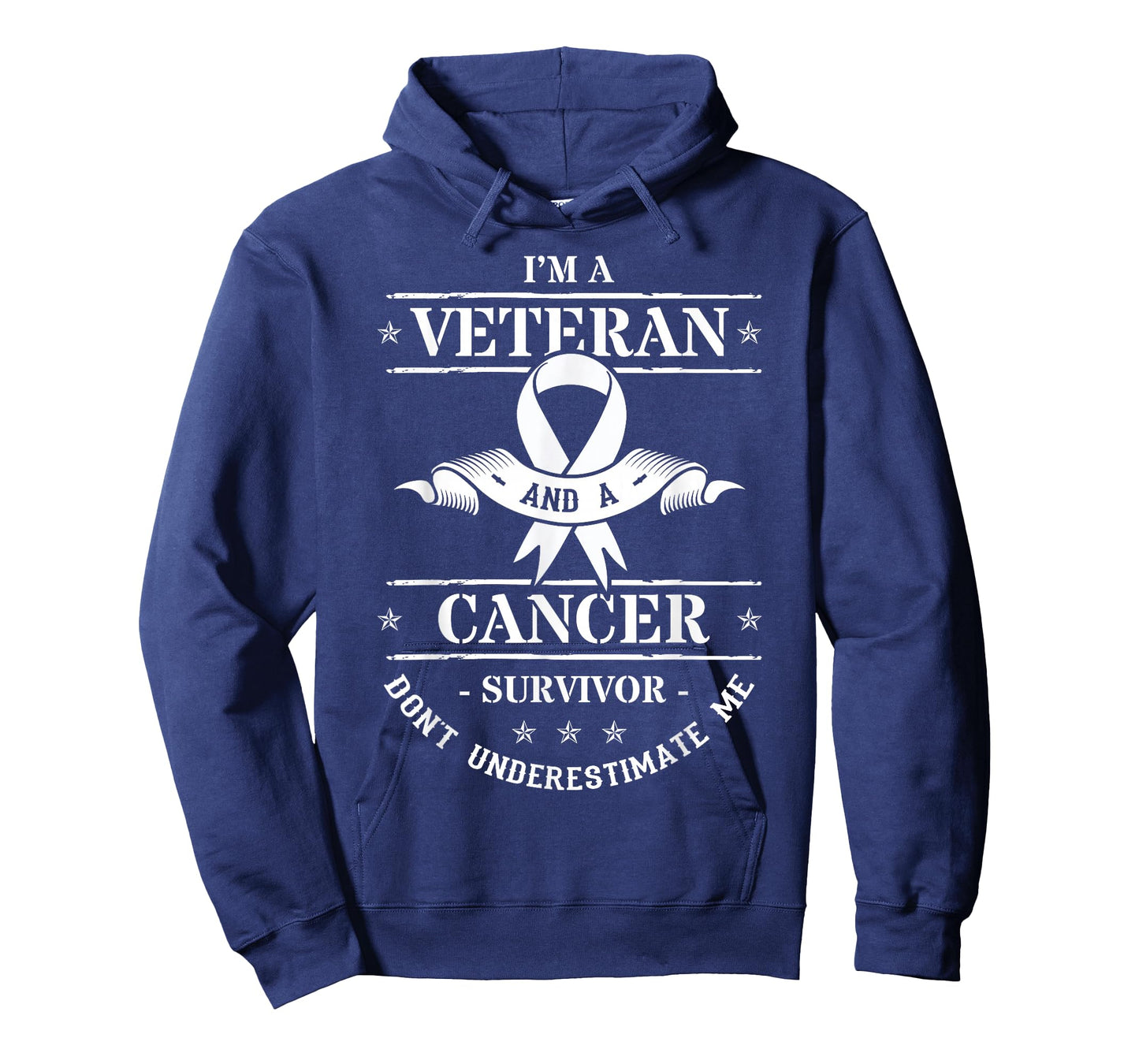 I'm A Veteran and A Cancer Survivor Don't Underestimate Me T-Shirt