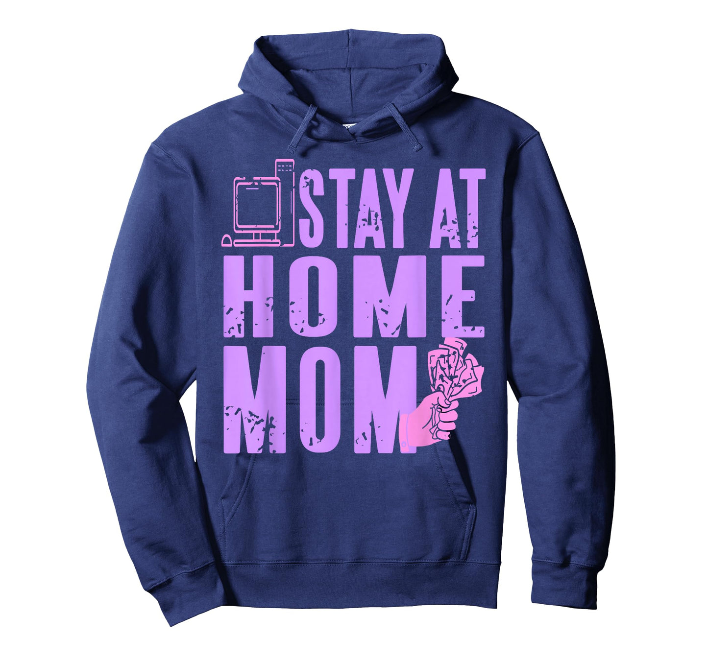 Funny Stay at Home Mom Tech Humor Money Lifestyle T-Shirt