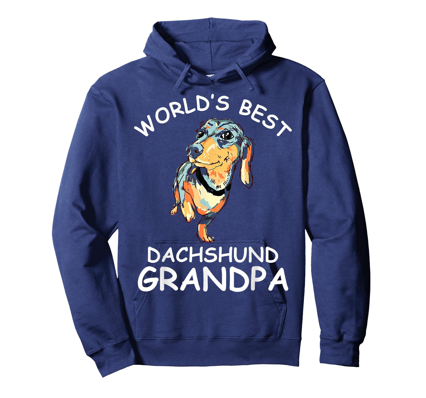 World's Best Dachshund Grandpa Funny Granddog Dog Lover Cute Men Women Kids T-Shirt