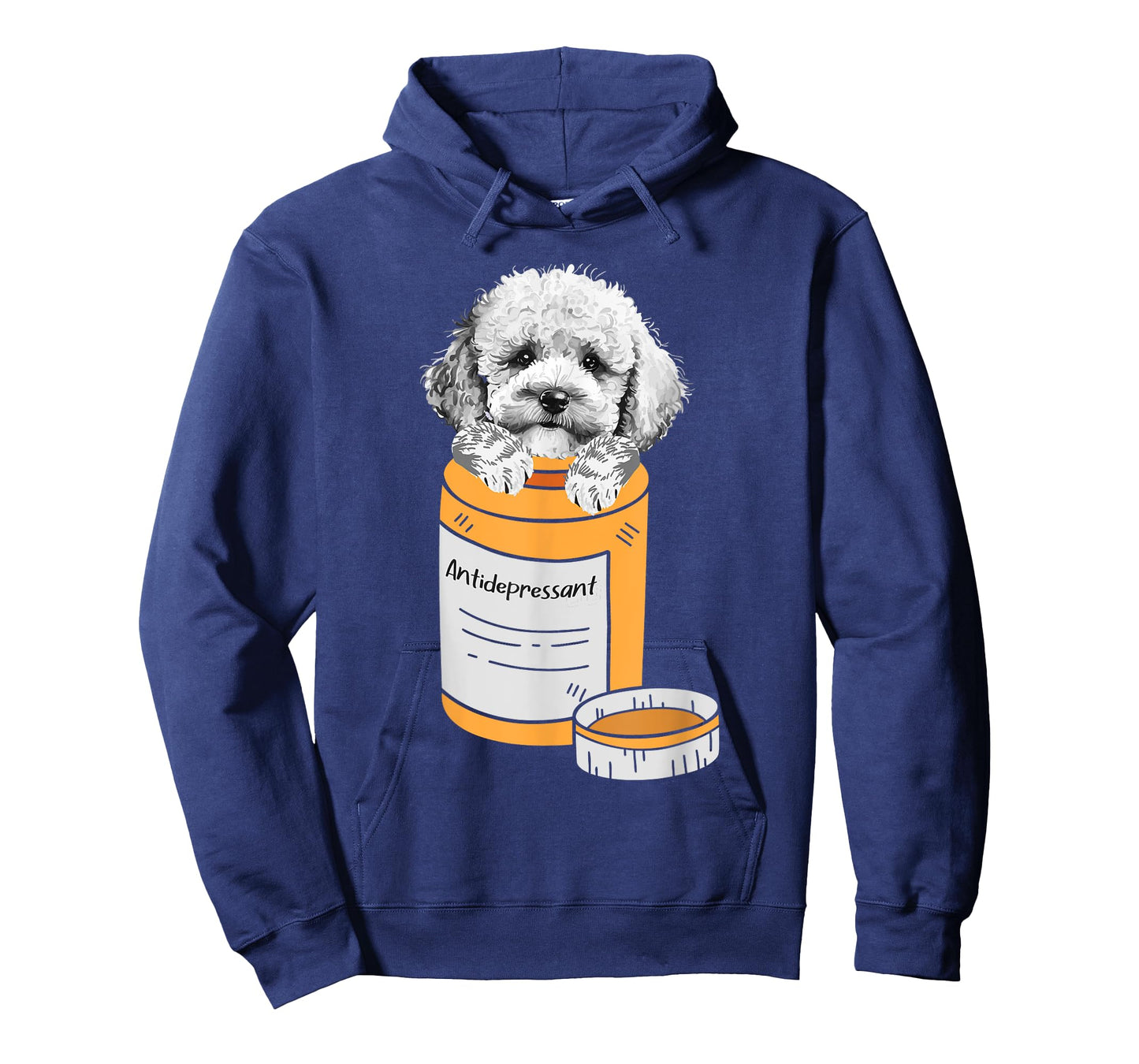Antidepressant - Poodle Owner Puppy Animal Lover Teacup Dog T-Shirt for Men Women