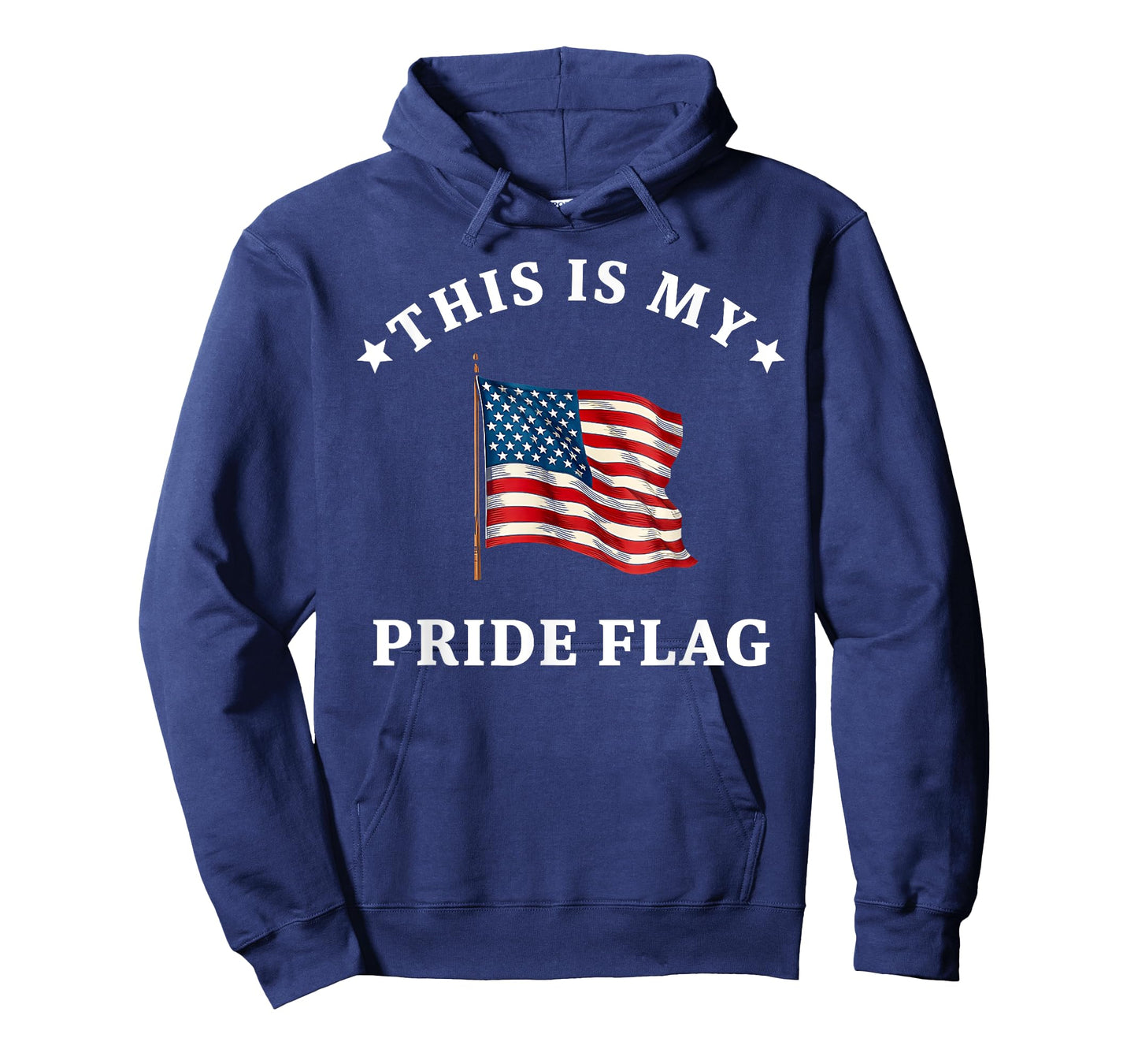 This Is My Pride Flag USA American 4th of July Patriotic T-Shirt