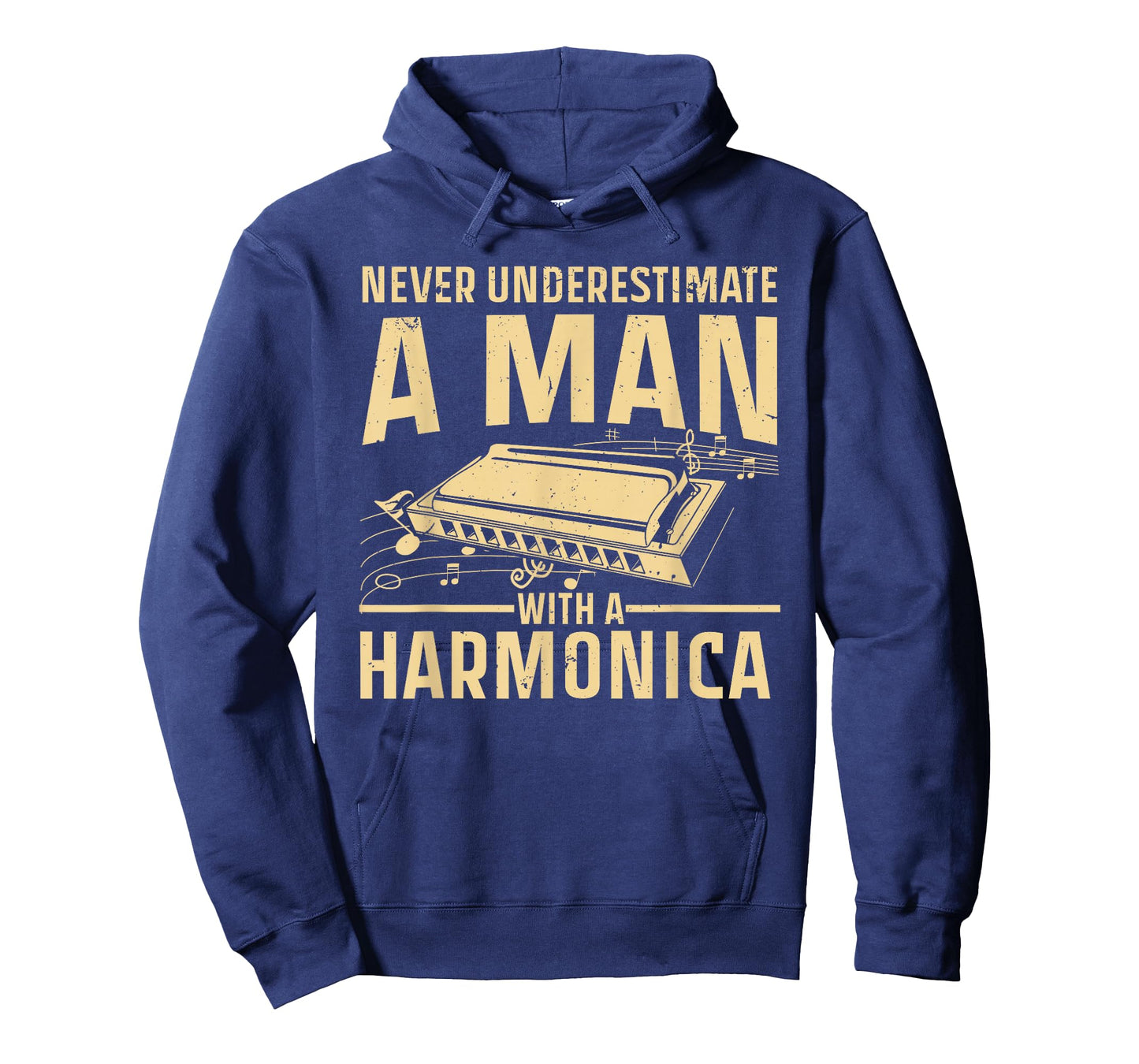 Cool Harmonica Art for Men Boys Harmonica Player Instrument T-Shirt