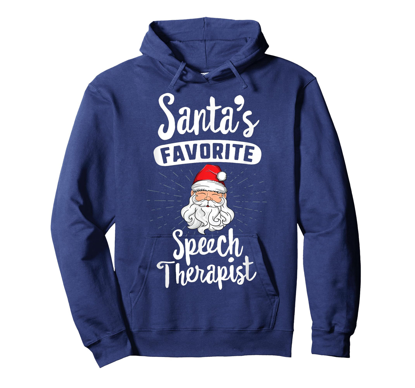 Santa's Favorite Speech Therapist Christmas T-Shirt SLP T-Shirt