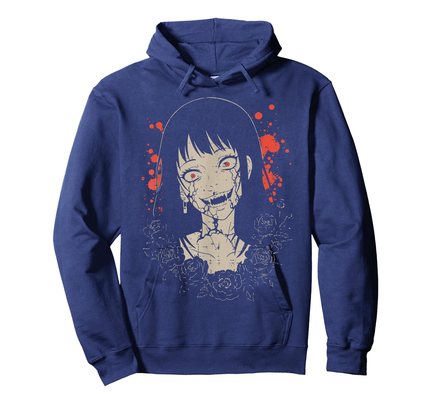 Zombie Anime Girl Japanese Manga Art Goth Women Men Kids T-Shirt