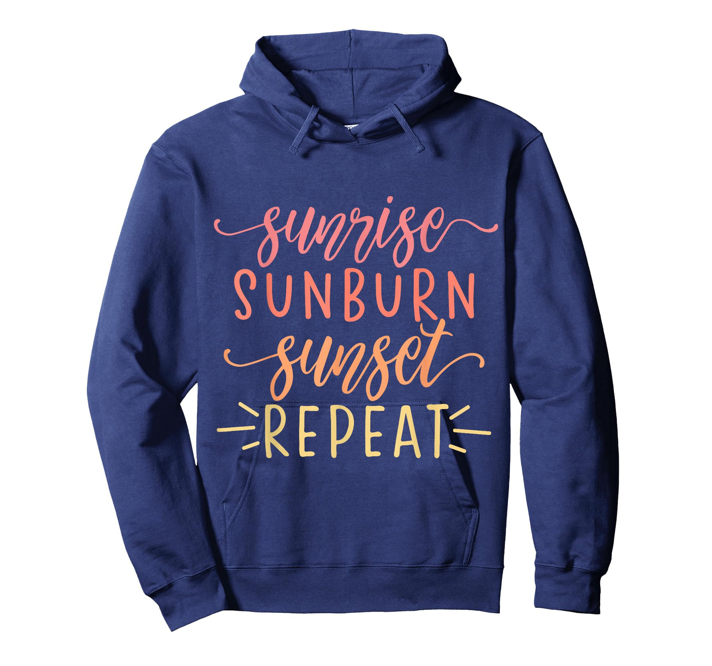 Sunrise Sunburn Sunset Repeat T-Shirt