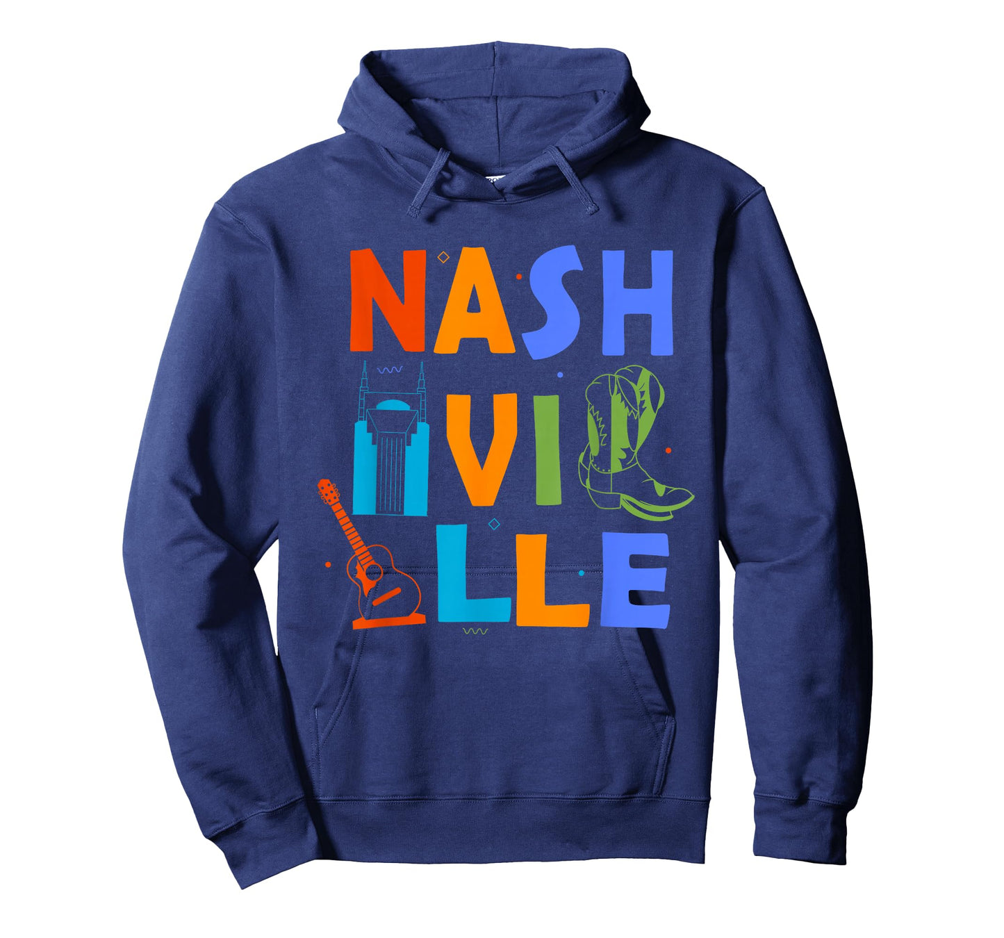 Souvenir From Nashville Tn Trip Guitar Music City Nashville T-Shirt